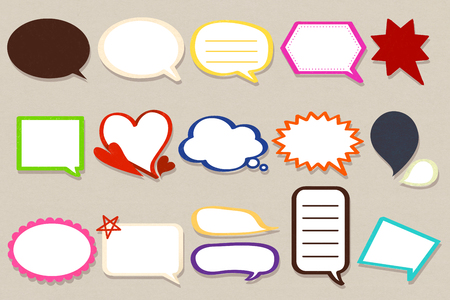 Speech Bubble Shape Patchのイラスト素材