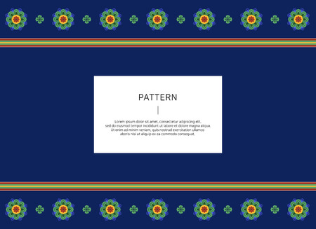 Korean traditional pattern. vector illustration.のイラスト素材