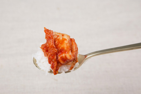 kimchi, which is a globally recognized healthful foodの写真素材