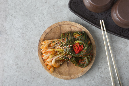 kimchi, which is a globally recognized healthful food 087の写真素材