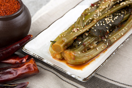 kimchi, which is a globally recognized healthful foodの写真素材
