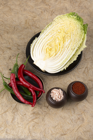 kimchi, which is a globally recognized healthful foodの写真素材