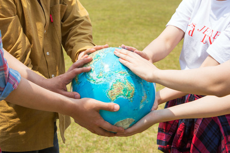 Group Harmony Concept Photo - Teamwork and Friendship Togetherness Happiness Concept.の写真素材