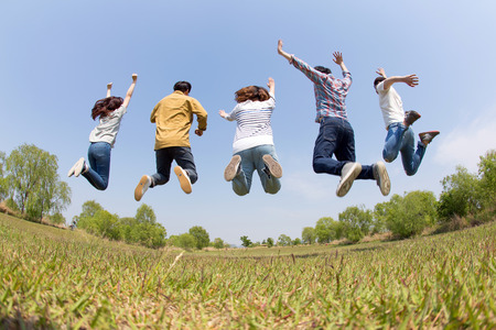 Group Harmony Concept Photo - Teamwork and Friendship Togetherness Happiness Concept.の写真素材