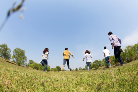 Group Harmony Concept Photo - Teamwork and Friendship Togetherness Happiness Concept. 191の写真素材