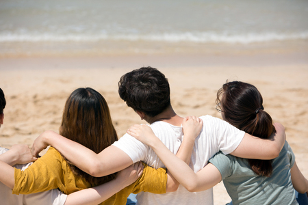 Group Harmony Concept Photo - Teamwork and Friendship Togetherness Happiness Concept. 378の写真素材