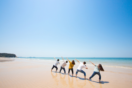 Group Harmony Concept Photo - Teamwork and Friendship Togetherness Happiness Concept. 500の写真素材