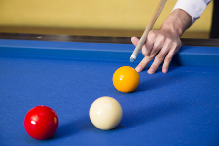 RF photo - object of billiards, cue, billiards balls 135の写真素材