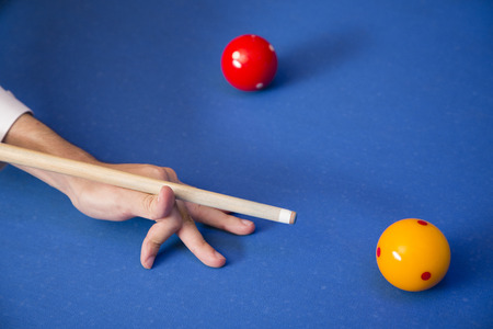 RF photo - object of billiards, cue, billiards balls 124の写真素材