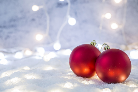 Stock photo for objects of Christmas. Christmas gift box, frame and lights and so on. 102の写真素材