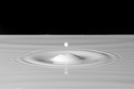 Spread, Color drop falling in water creating a Color spread. Colorful ink drop. 066の写真素材