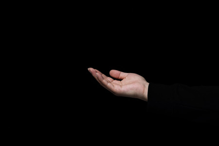 Hand gestures photo. Hand signals or signs use to communicate. 004