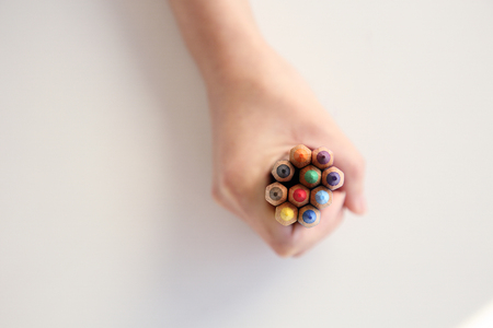 Hand gestures photo. Hand signals or signs use to communicate. 084の写真素材