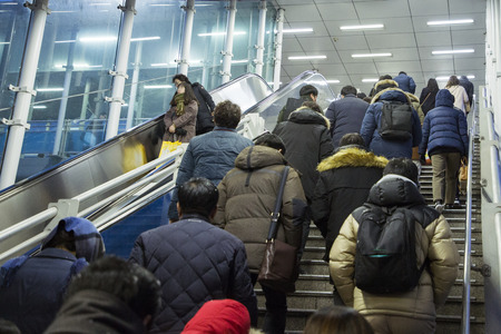 Korean subways RF photo, public transportation in Korea. 190のeditorial素材