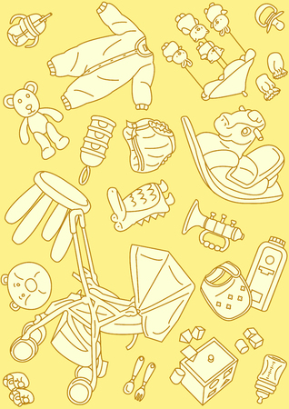 Vector - Seamless pattern vector illustration colorful background 003のイラスト素材