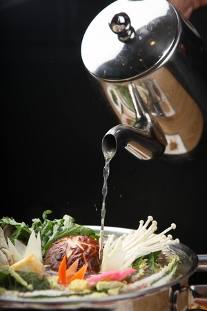 Mille-feuille Shabu-shabuの写真素材