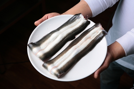 Grilled eels