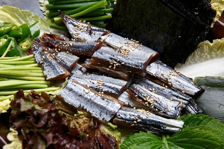 Billfish sashimiの写真素材