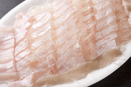 Flatfish sashimi