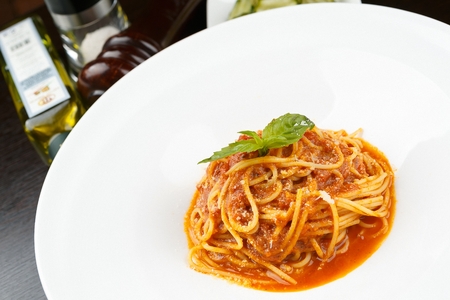 Bolognese spaghettiのeditorial素材