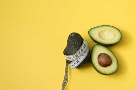 Stock Photo - fresh, ripe avocado, the healthiest fruits. making salad, smoothie, oil by avocado. Perfect food for the diet. 039の写真素材