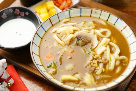 Curry udonの写真素材