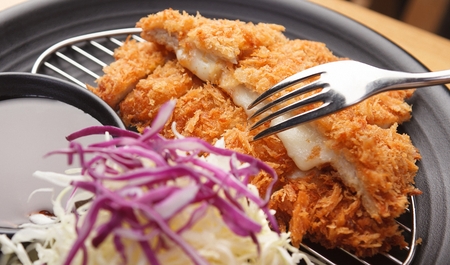 Cheese katsudon