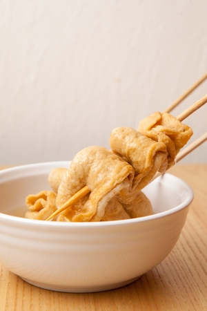 Korean boiled fish cakesの写真素材