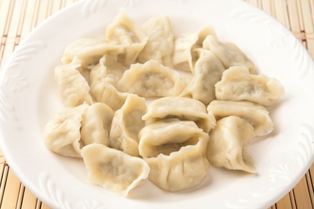 Boiled dumplingsの写真素材