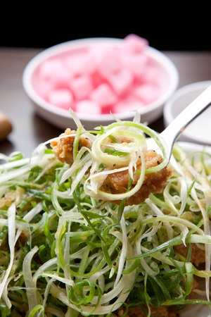 Korean-style Boneless chickenの写真素材