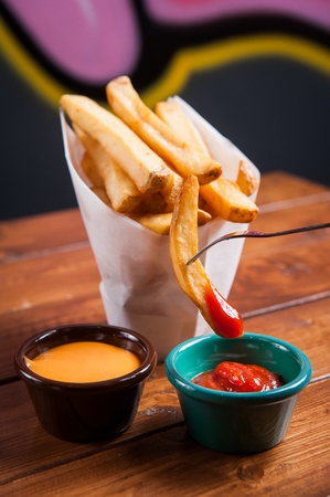 French friesの写真素材