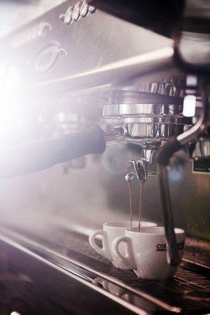Espresso machineのeditorial素材