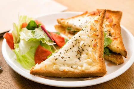 Oven sandwichの写真素材