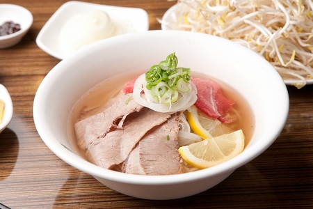 Vietnamese beef rice noodles