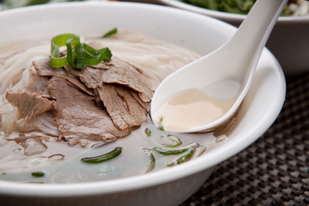 Vietnamese beef rice noodles