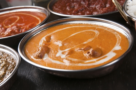 Makhani chicken butter curryの写真素材