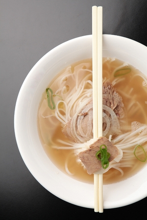 Vietnamese beef rice noodles