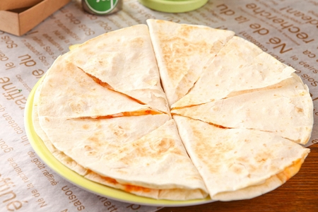 Double stached quesadillaのeditorial素材