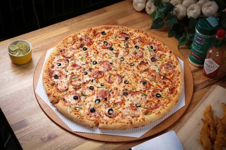 Combination pizzaのeditorial素材