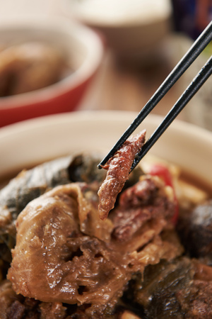 Steamed Beef Ribs (Sogalbi Jjim)の写真素材