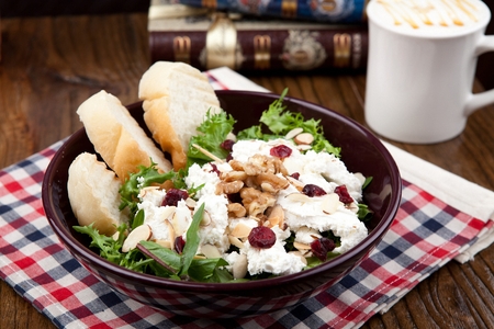 Ricotta cheese saladの写真素材