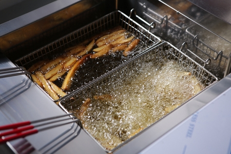Process of cooking a fried chicken
