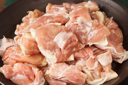 Spicy stir-fried chicken, Korean cuisine Dakgalbiの写真素材