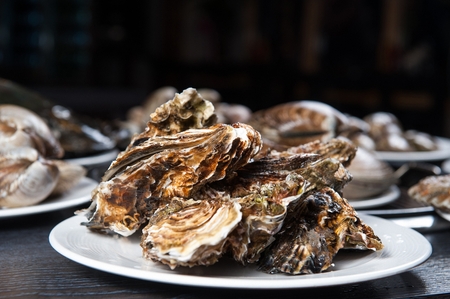 Grilled shellfish