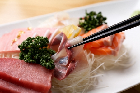 Tuna sashimiの写真素材