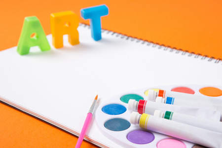 Education objects. study for childrens. numbers, words of Korean, words of English, bricks 151の写真素材