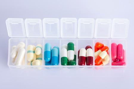medical objects Isolated shot in studio.medicine, drug, remedy, syringe, stethoscope 164