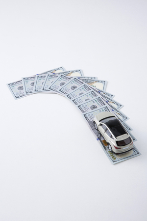 the economy related to car in miniature world 141の写真素材