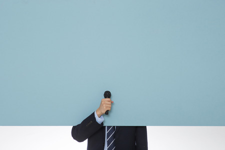 Various people's hands motion with empty colorful blank board. 117の写真素材