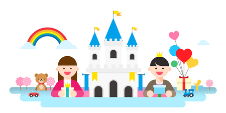 Vector - Korea's National Memorial Days. the anniversary of Korean memorial holidays such as Children's Day, Independence Day, Buddha's birthday and so on. 005のイラスト素材